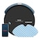 Tefal X-Plorer Serie 60 Robot Vacuum Cleaner RG7445HO, 0.40 L, Black, Allergy Care