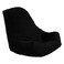 In House Pascal Linen Bean Bag Chair - Medium - Black