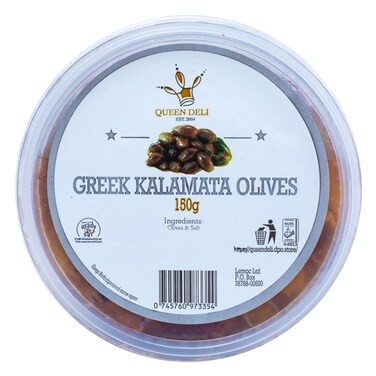 Queen Deli Pitted Kalamata Olives 150g