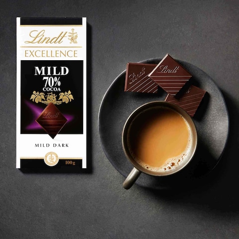 Lindt Excellence 70% Cocoa Mild Dark Chocolate 100g