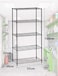 5-Tier Narrow Metal Wire Shelving Rack - Adjustable Steel Storage Shelves, Organizer for Kitchen, Pantry, Laundry, Office&hellip;