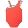 Speedo Girls Swimsuits One-Piece set, Red (coral red / bittersweet), Size:6