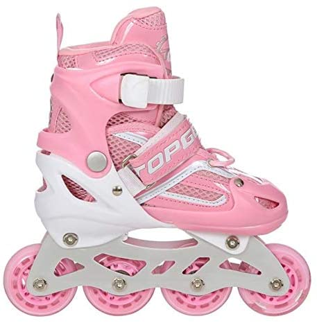 Top Gear TG 9006 Skate Shoes With Protection Set, Pink/White