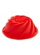 Generic Spiral Shaped Bundt Cake Mold Red 24X10Centimeter