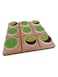 Seasonal Fruits Slide Matching Tic Tac Toe Board Bame Puzzle Set