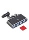 Outad - 4-Port Multi Socket Car Cigarette Lighter And DC Charger