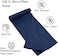 2-Pc Microfiber Bath Towel Navy/Wine Red 70x140cm, Soft, Durable, Super Absorbent Fast Drying and No Fading Multipurpose Towel
