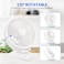 Quiet Fans For Bedroom, USB Desk Fan Rechargeable Electric Fans Silent Powerful with 3 Speeds,120&deg;Rotatable, Portable Size For Bedside Home Office Desktop Camping (White)