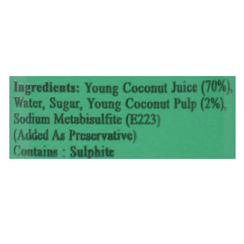 Ice Cool Young Coconut Juice With Pulp 310ml Pack of 6
